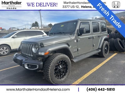 2021 Jeep Wrangler Unlimited Sahara Hard Top w/ Nav & Sound Group