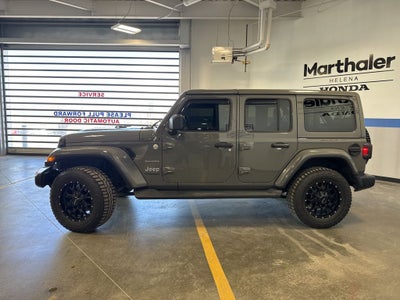 2021 Jeep Wrangler Unlimited Sahara Hard Top w/ Nav & Sound Group