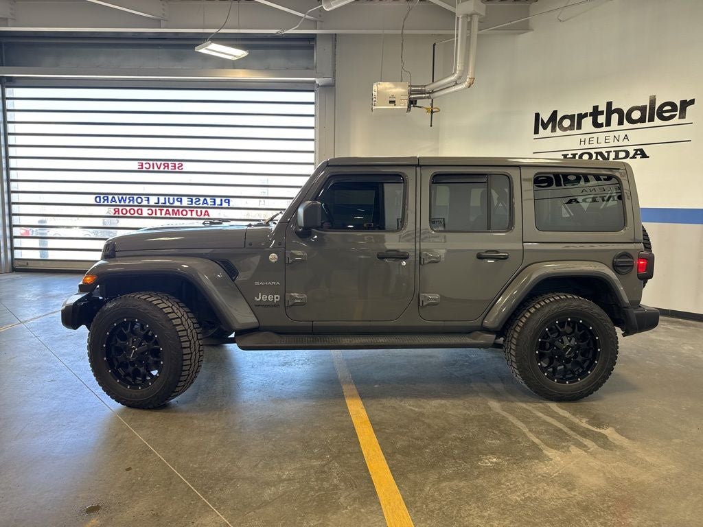 2021 Jeep Wrangler Unlimited Sahara Hard Top w/ Nav & Sound Group