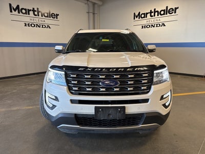 2017 Ford Explorer Limited w/ Adaptive Cruise & Pano Roof