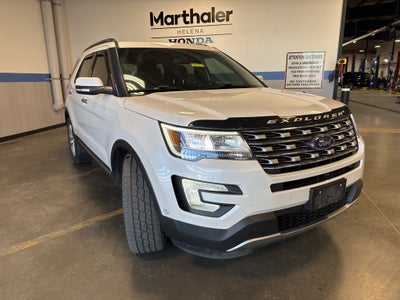 2017 Ford Explorer Limited w/ Adaptive Cruise & Pano Roof