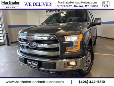 2015 Ford F-150 Lariat 502A w/ Max Tow & Adaptive Cruise