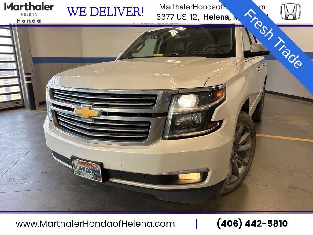 2016 Chevrolet Tahoe LTZ Sun, Entertainment & Destination w/ Max Tow