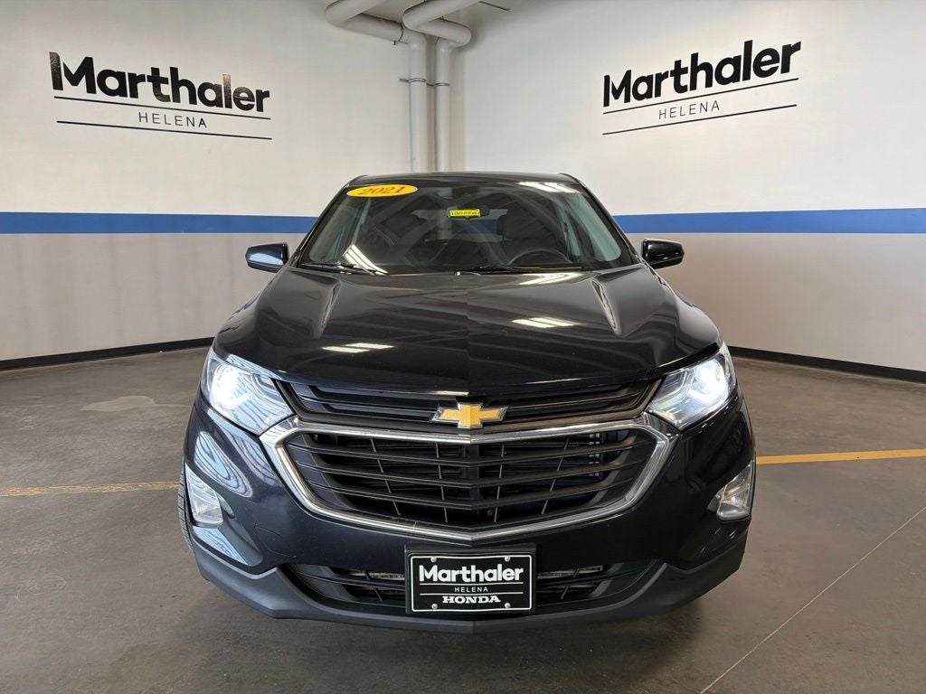 Used 2021 Chevrolet Equinox LT with VIN 2GNAXUEV3M6100819 for sale in Helena, MT