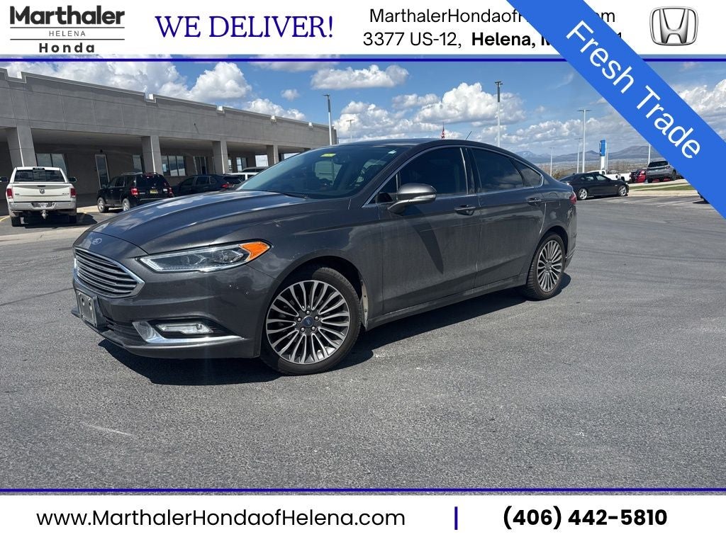 2018 Ford Fusion Titanium AWD w/ Moonroof