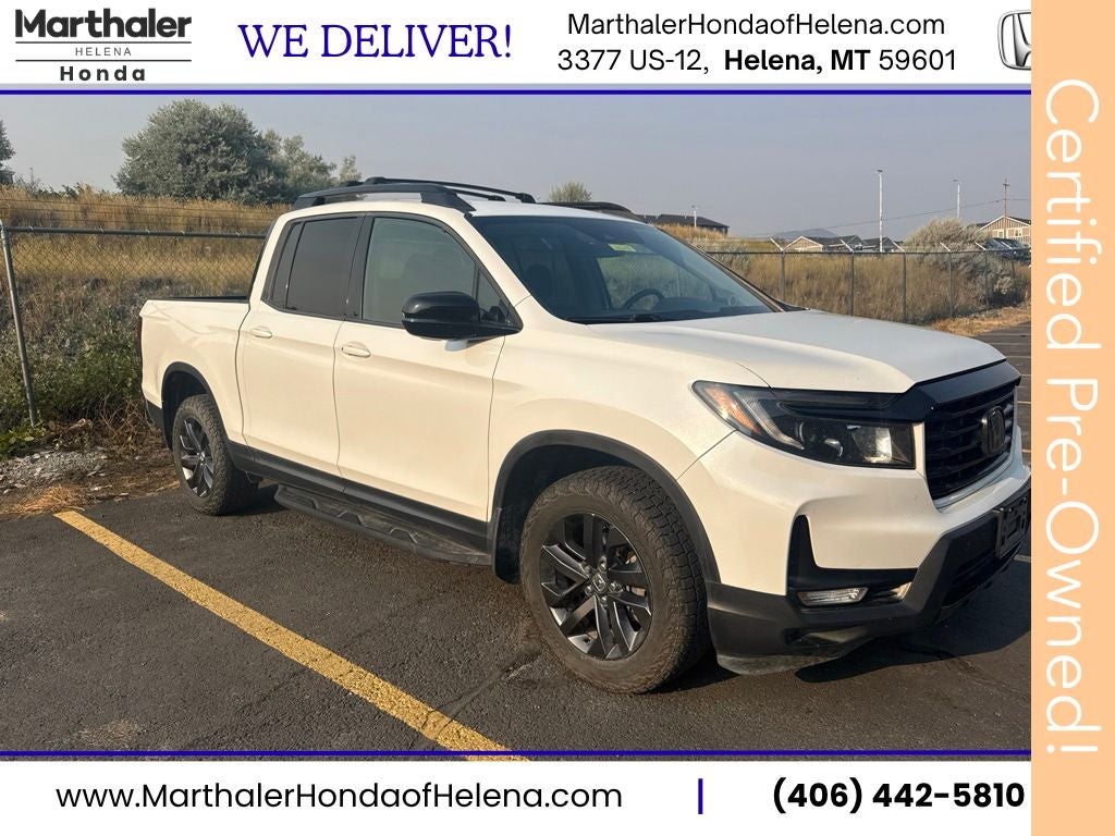 2022 Honda Ridgeline Sport w/ Utility Pkg