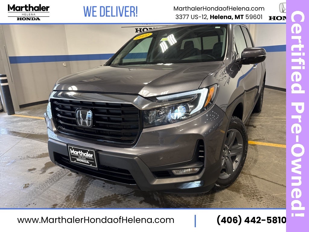 2021 Honda Ridgeline RTL-E w/ Nav