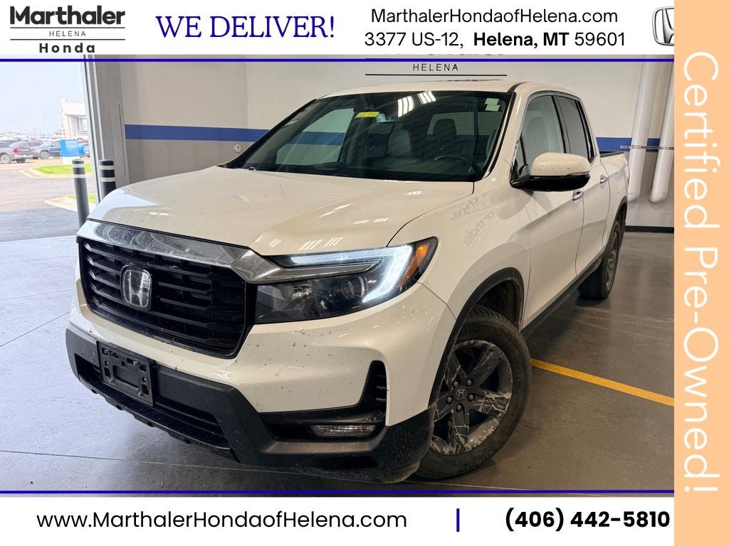 2021 Honda Ridgeline RTL-E w/ Nav