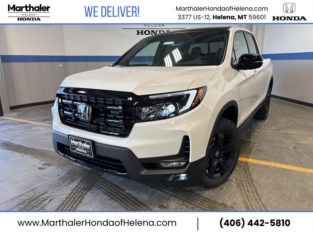 2026 Honda Ridgeline Black Edition Two Tone Custom OFF ROAD Appearance Pkg