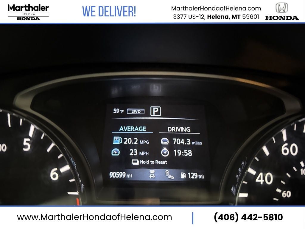 2020 Nissan Pathfinder SV 4WD