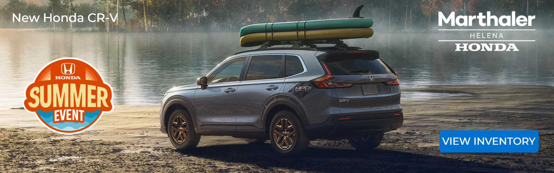 New CR-V from Marthaler Honda of Helena